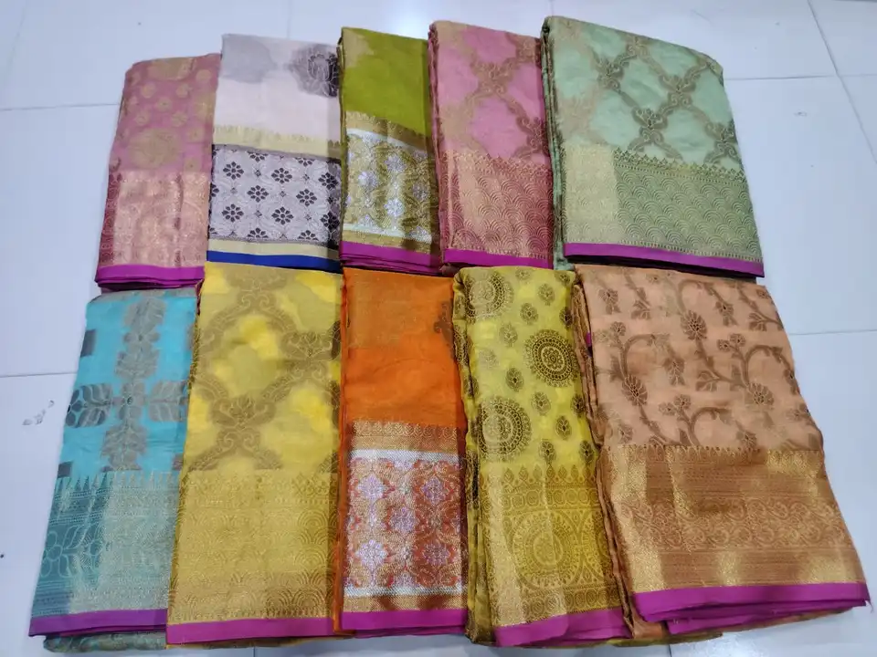 Chanderi Cotton buta saree with blouse  uploaded by SHV Sh handloom on 5/3/2024