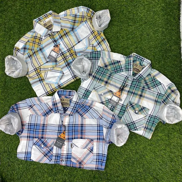 Print shirt  and check shirt uploaded by business on 5/20/2023