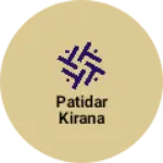 Business logo of Patidar kirana