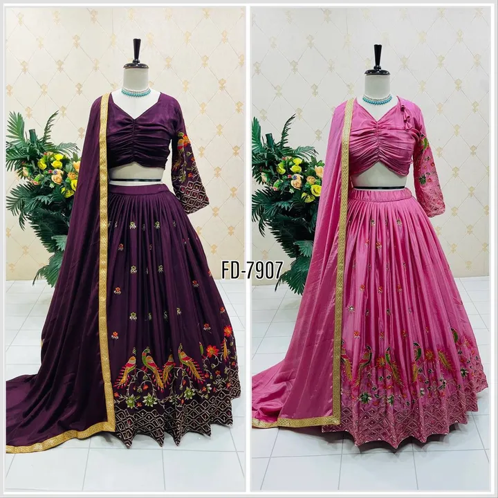 💃👚*Presenting New  Đěsigner Siqwans Lehenga -Choli With Dupatt Set New*👚💃

💃*(FD-7907)*💃

💃👚 uploaded by A2z collection on 5/20/2023