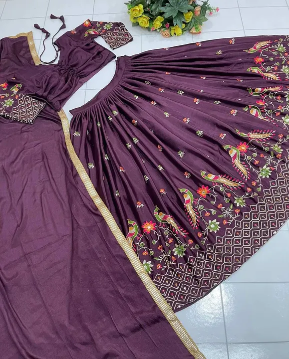 💃👚*Presenting New  Đěsigner Siqwans Lehenga -Choli With Dupatt Set New*👚💃

💃*(FD-7907)*💃

💃👚 uploaded by A2z collection on 5/20/2023