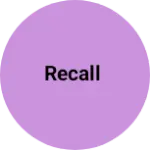 Business logo of Recall