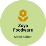 Business logo of Zoya foodware