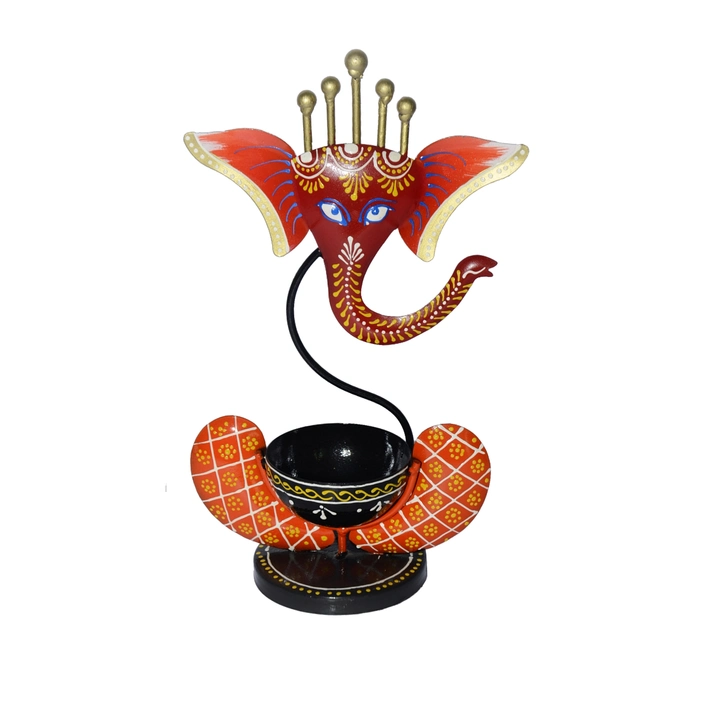 Tealight Lord ganesha idol uploaded by business on 5/20/2023