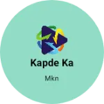 Business logo of kapde ka