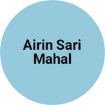 Business logo of Airin sari mahal