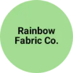 Business logo of Rainbow fabric co.