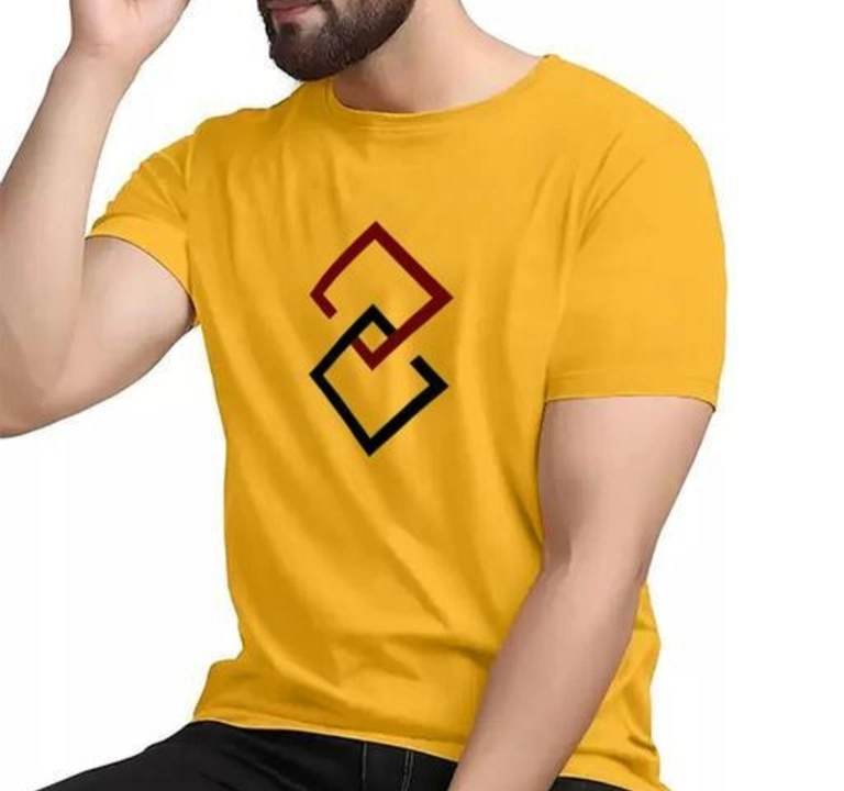 Round Neck T shirt For Men Yellow Color uploaded by Urban Rod on 5/21/2023