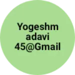 Business logo of yogeshmadavi45@gmail.com