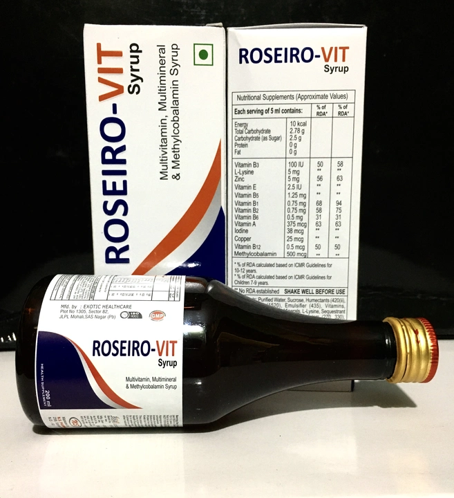 ROSEIRO VIT SYRUP  uploaded by NS pharma on 5/21/2023