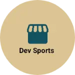 Business logo of Dev sports