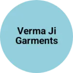 Business logo of Verma ji garments