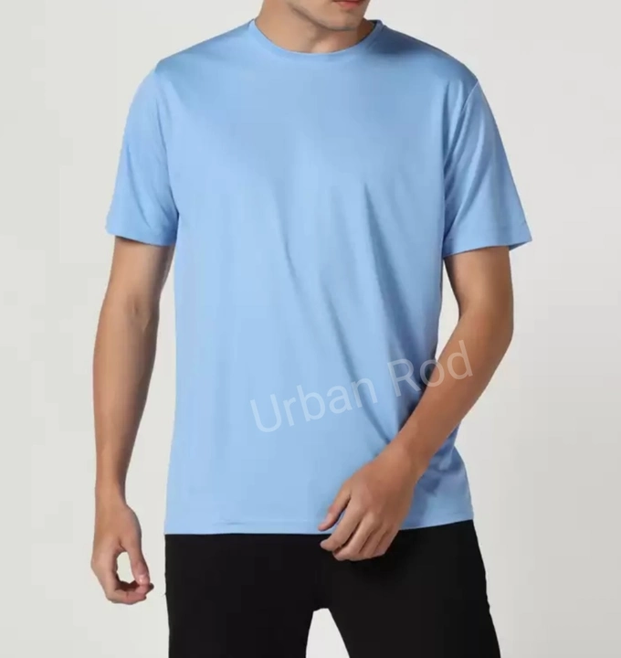 Round Neck T Shirt Sky Blue  uploaded by Urban Rod on 5/21/2023