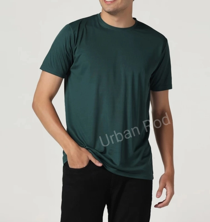 Round Neck T Shirt For Men Dark Green uploaded by Urban Rod on 5/21/2023