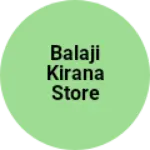 Business logo of balaji kirana store