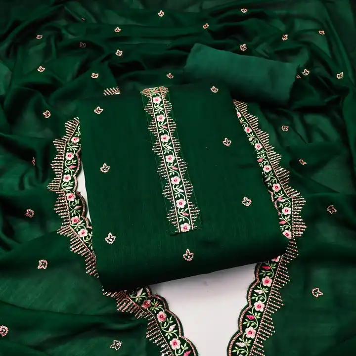 New Himadri design dress material  uploaded by Banzara Fashion on 5/28/2024