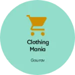 Business logo of Clothing mania