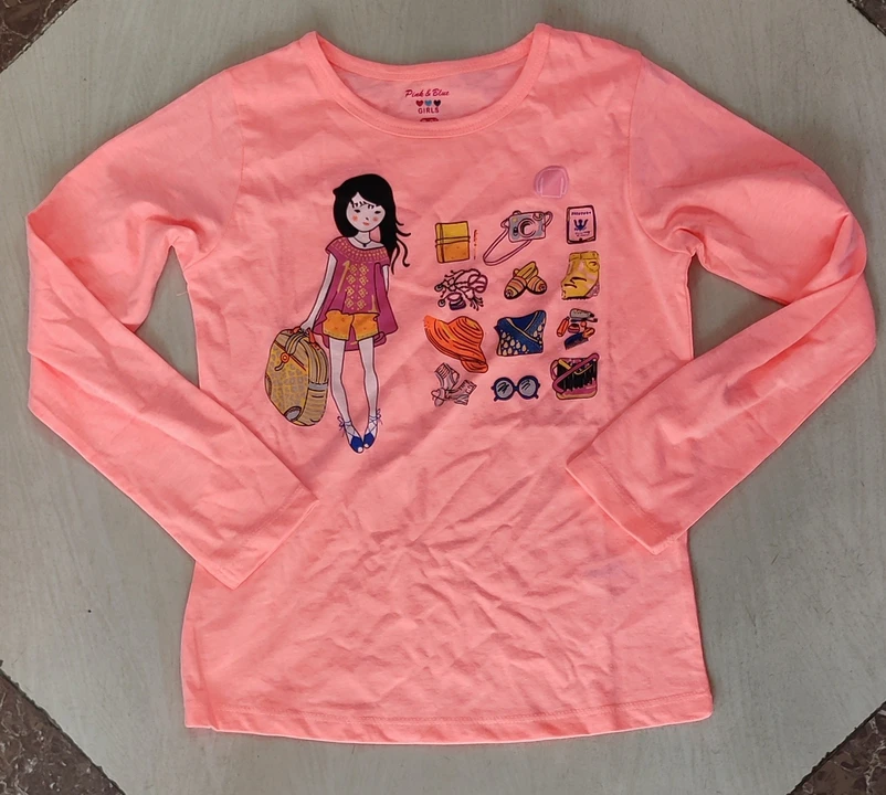 Girl's Tshirt uploaded by Vardhaman Garments on 5/21/2023