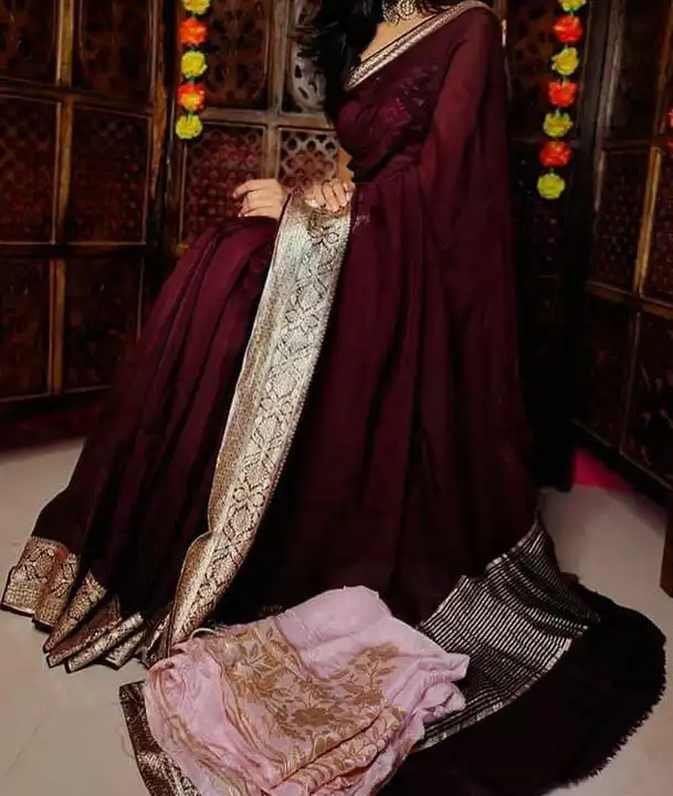 Pure oranza silk uploaded by Deepika Designer Saree on 5/21/2023