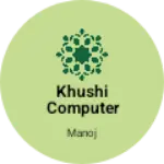 Business logo of Khushi computer