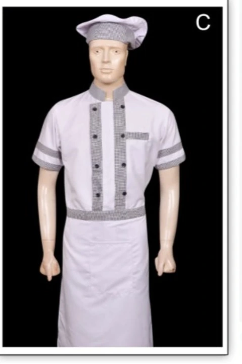 Waiter coat set apron cap uploaded by Deepak singhal huf on 5/29/2024