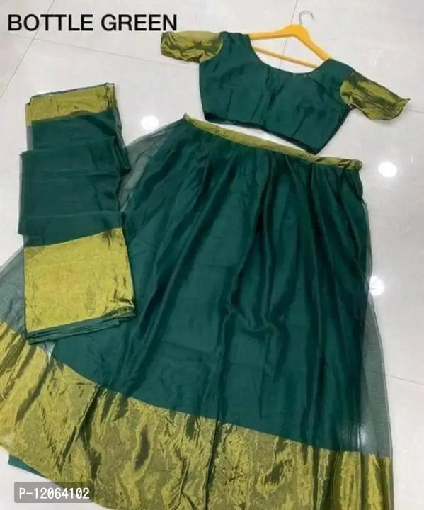 Pattu pavadai uploaded by Sri sai textiles on 5/21/2023