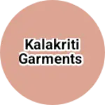 Business logo of Kalakriti garments