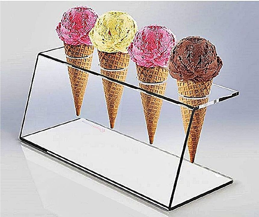 4 Holes Icecream cones holder uploaded by business on 7/13/2020