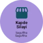 Business logo of Kapde silayi