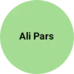 Business logo of Ali pars
