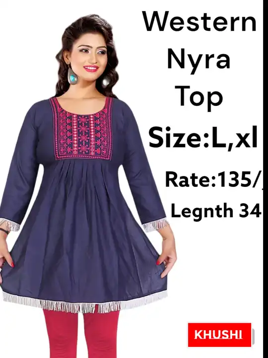 Western top  uploaded by Ridhi Sidhi Creation 9512733183 on 5/21/2023