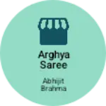 Business logo of Arghya saree centre