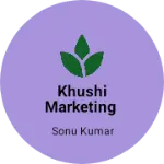 Business logo of Khushi marketing