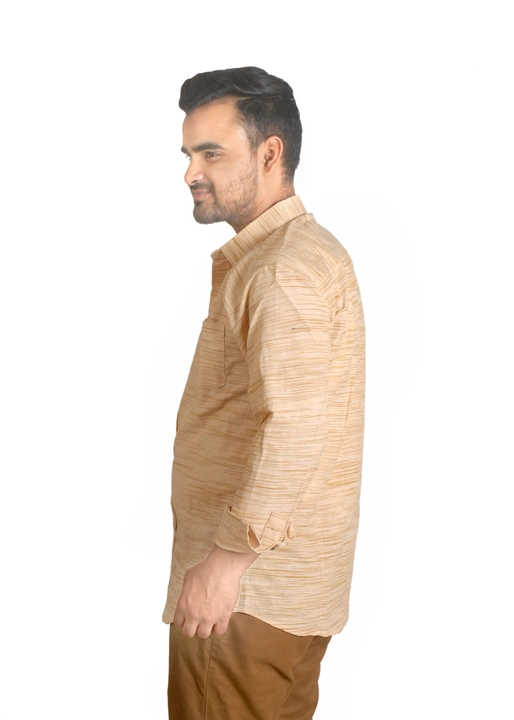 Men's stripe khadi shirt  uploaded by Aliza Apparels  on 5/9/2024