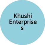Business logo of KHUSHI ENTERPRISES