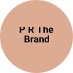Business logo of P R the brand