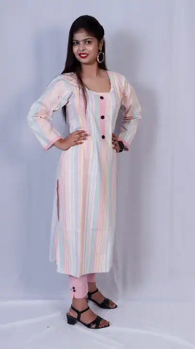 Cotton kurti trouser multicolour  uploaded by Aliza Apparels  on 5/21/2023