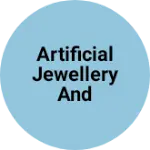 Business logo of Artificial jewellery and cosmetics item