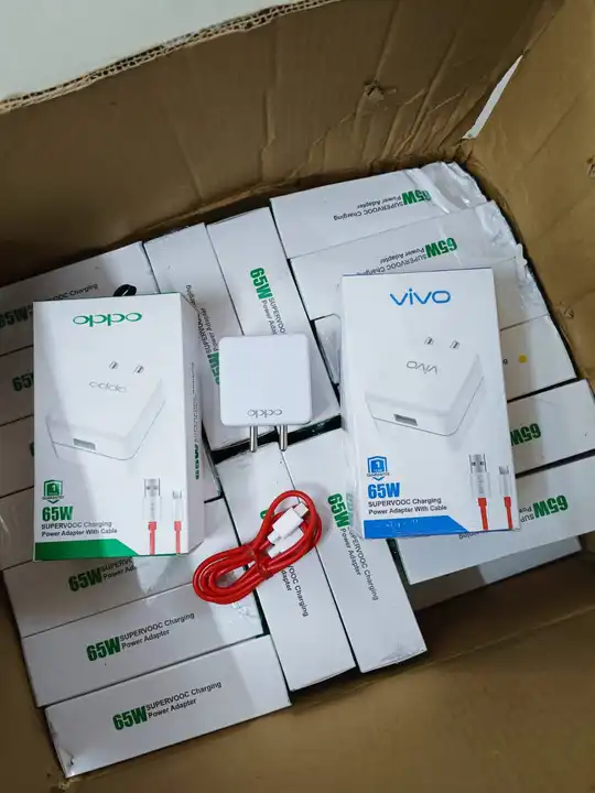Oppo Vivo 65w VOOC support charger with warranty  uploaded by B.R. ENTERPRISES  on 5/21/2023