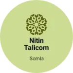 Business logo of Nitin talicom