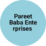 Business logo of Pareet baba Enterprises