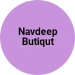 Business logo of Navdeep butiqut