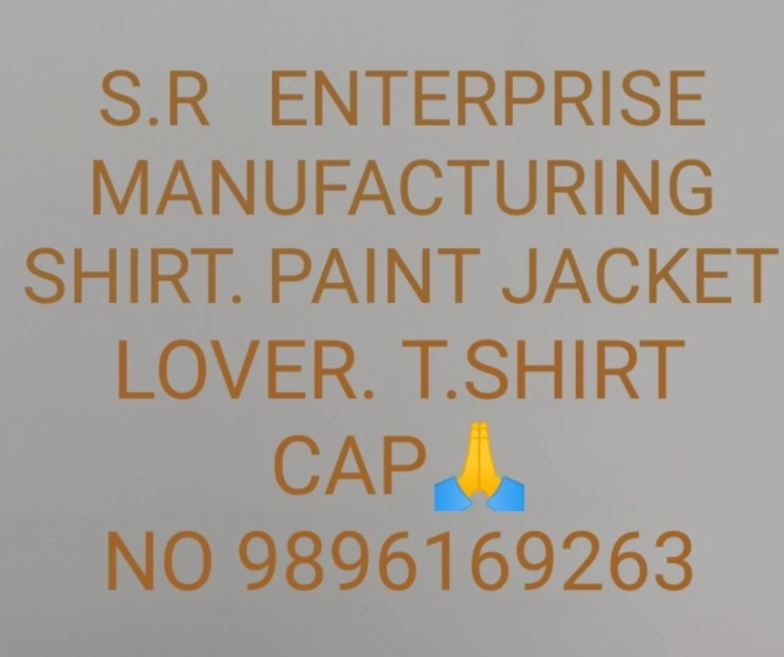 Post image S.R ENTERPRISE has updated their profile picture.