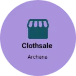 Business logo of clothsale