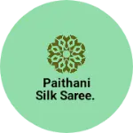 Business logo of Adeeba  Paithani Silk saree.