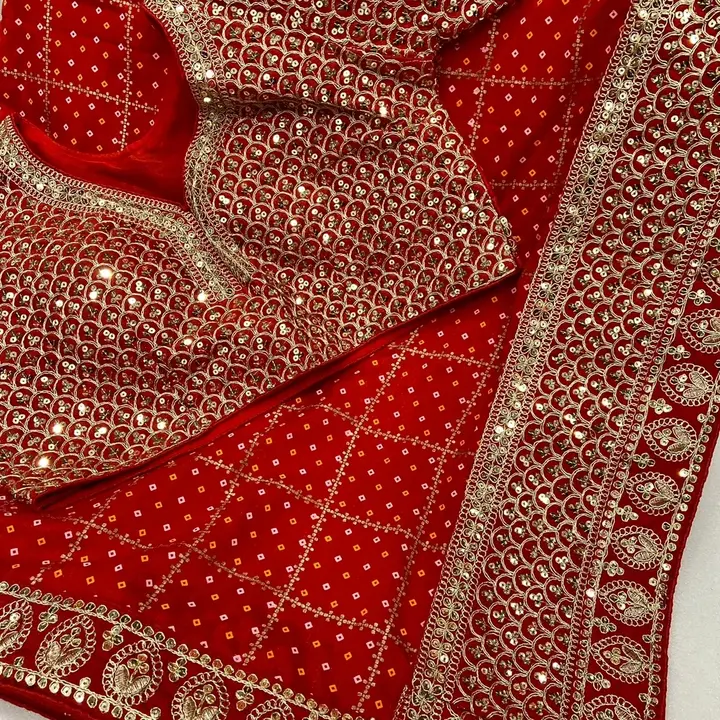 Vhictra Silk saree with multi coding and 5mm sequence  uploaded by Murliwala Fashion on 5/22/2023