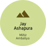 Business logo of Jay ashapura sells