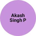 Business logo of Akash singh p