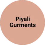 Business logo of Piyali gurments