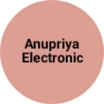 Business logo of Anupriya electronic